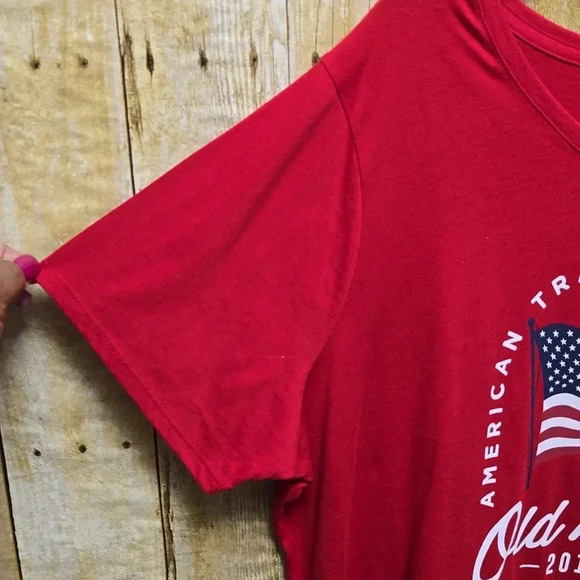 Old Navy | Graphic Tee | Red Wite Blue | Size XXL - Picture 6 of 6